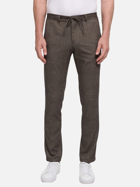 DiSpartaflex SE Anzughose Modern Fit | Med. Brown