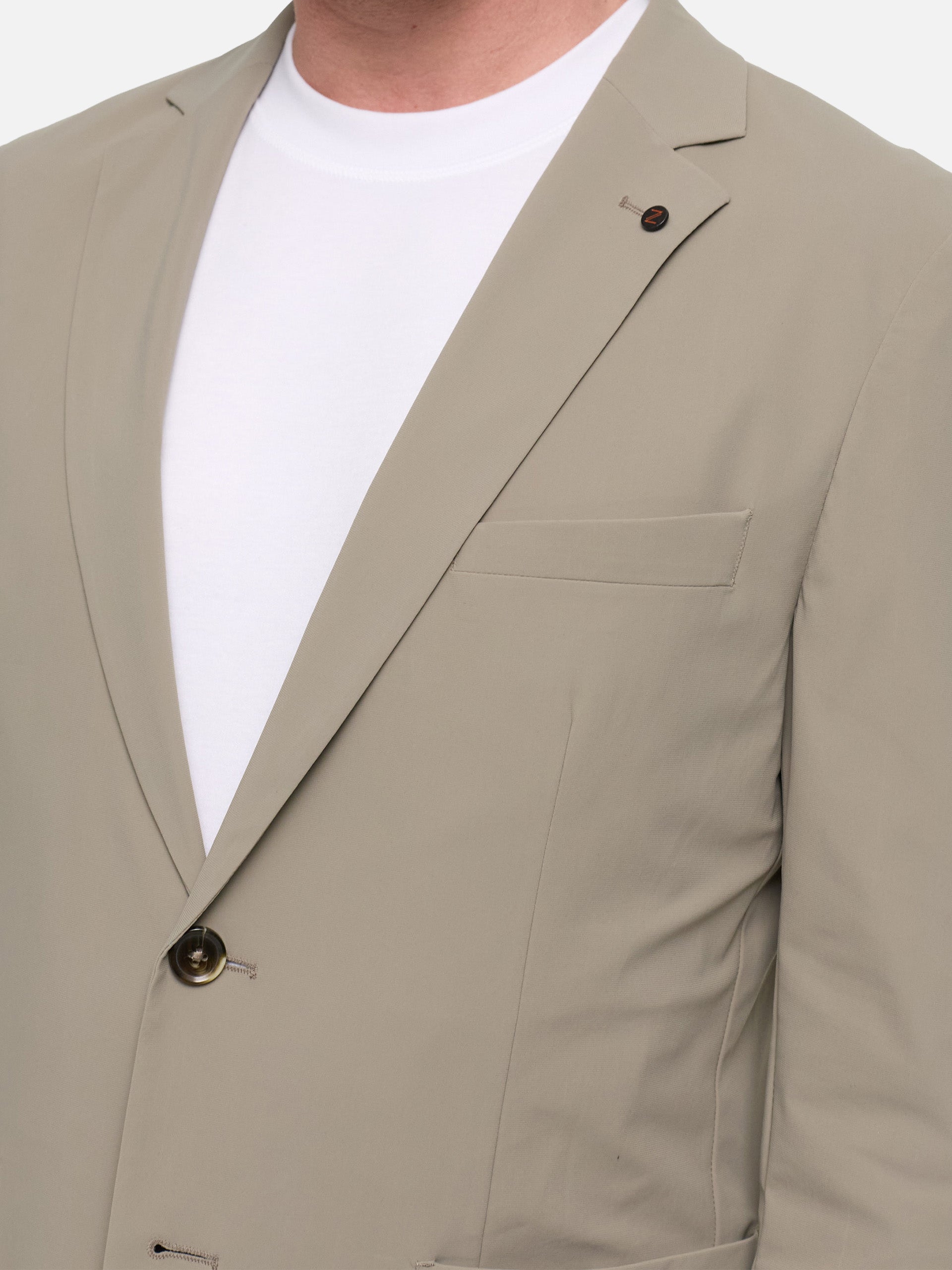 Herren Sakko DiNove in Bright Green, Detailansicht