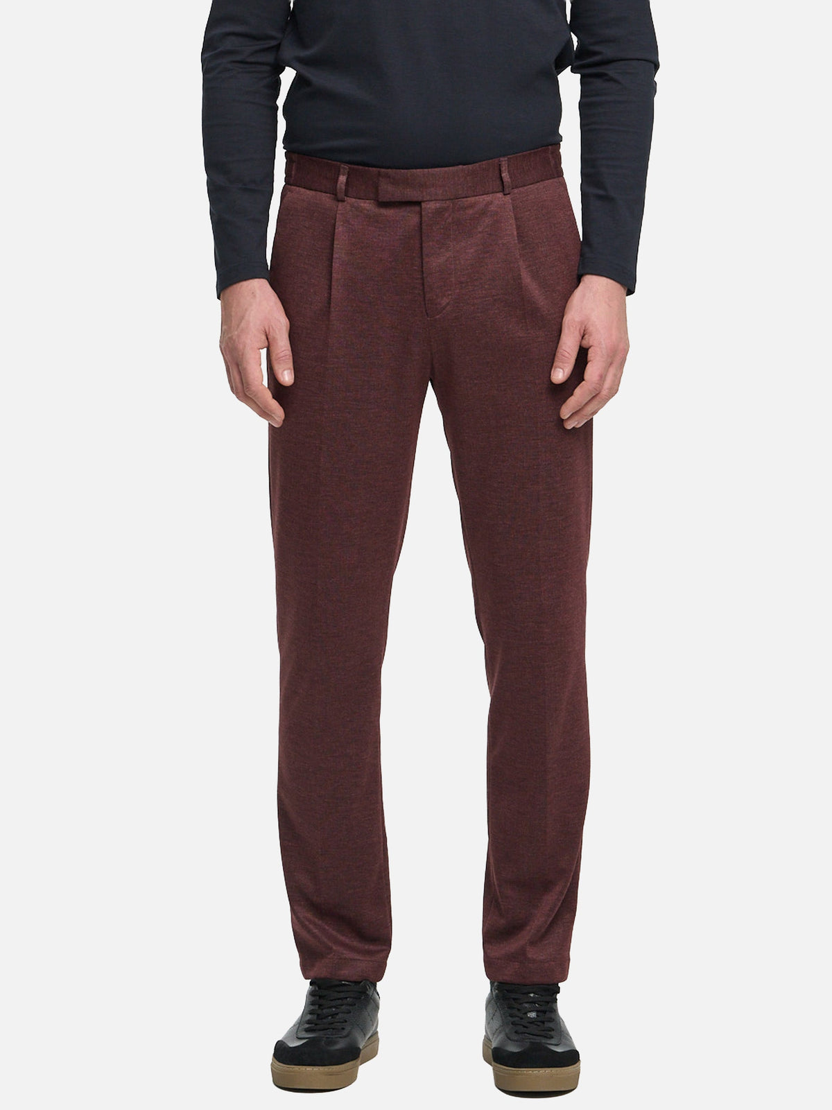 DiConnor40 SE Anzughose Modern Fit Dk. Red – Bestandteil des Anzugs