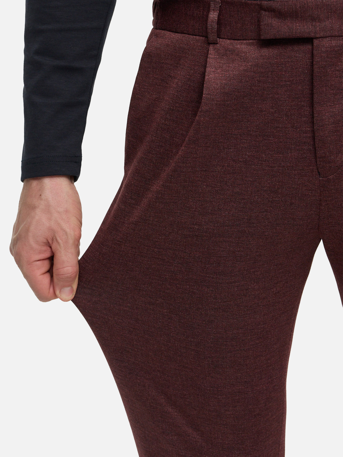 DiConnor40 SE Anzughose Modern Fit | Dk. Red
