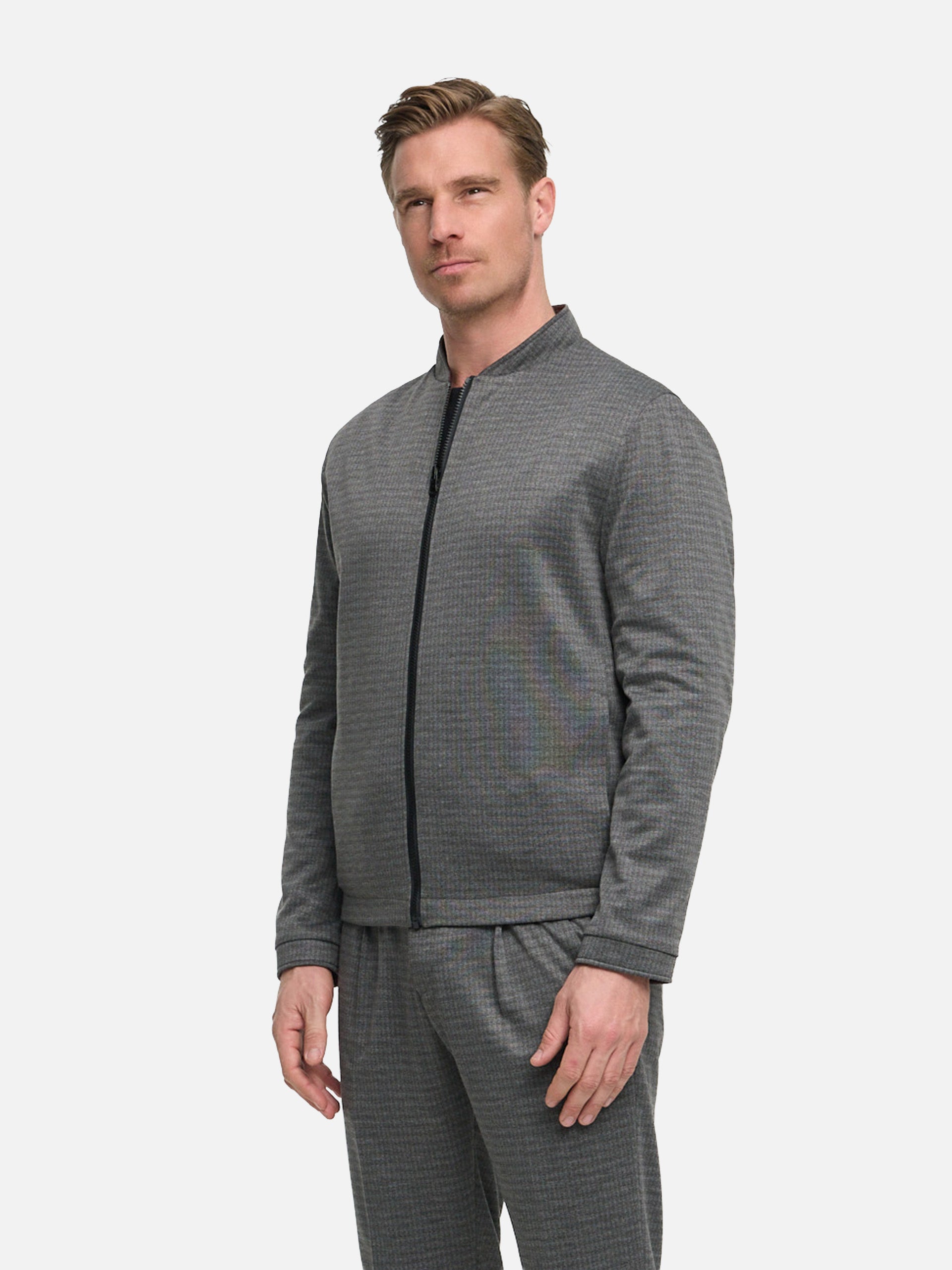 DiRevaudio Blouson Regular Fit | Dk. Grey