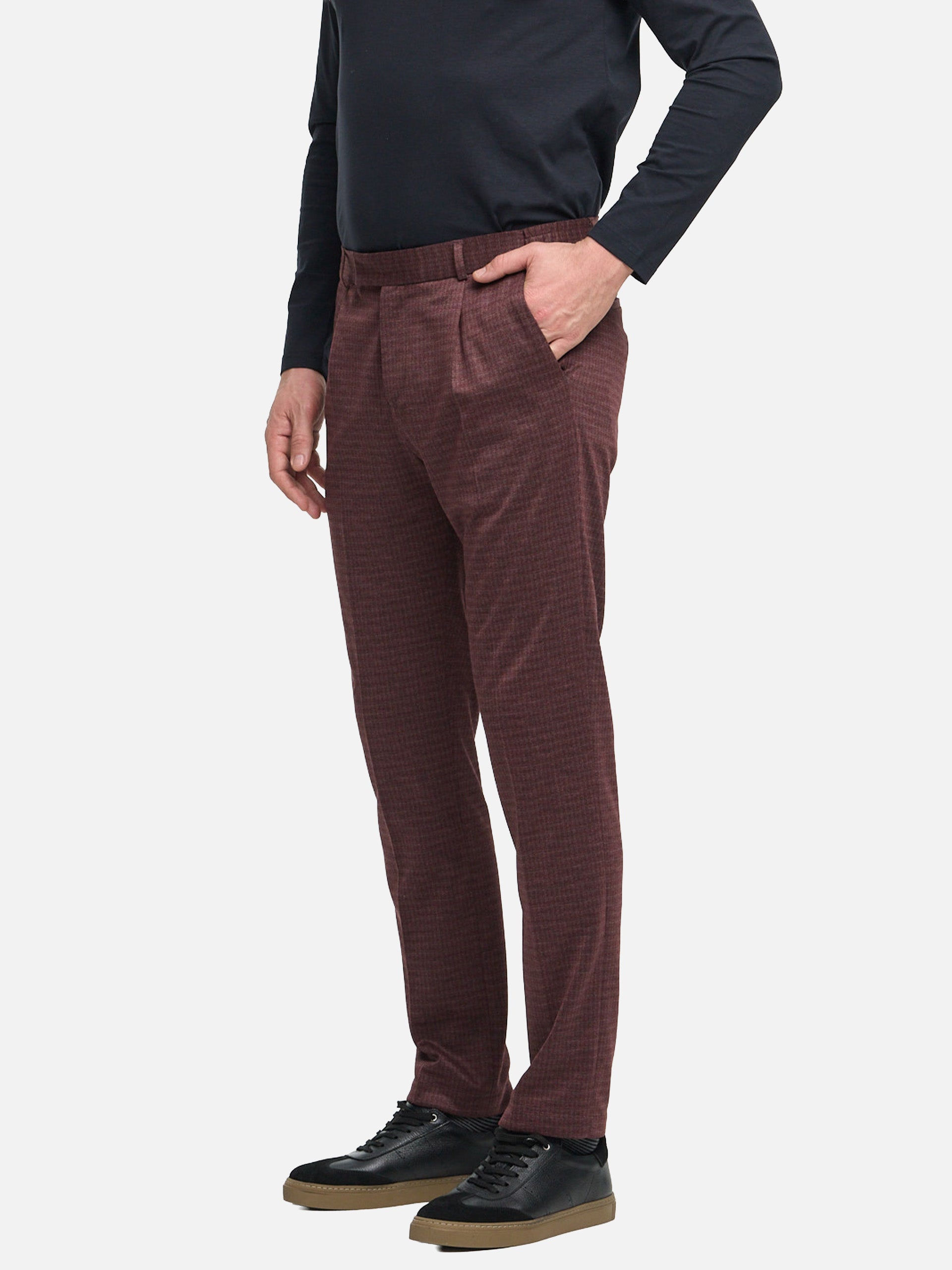 DiConnor40 SE Anzughose Modern Fit | Dk. Red