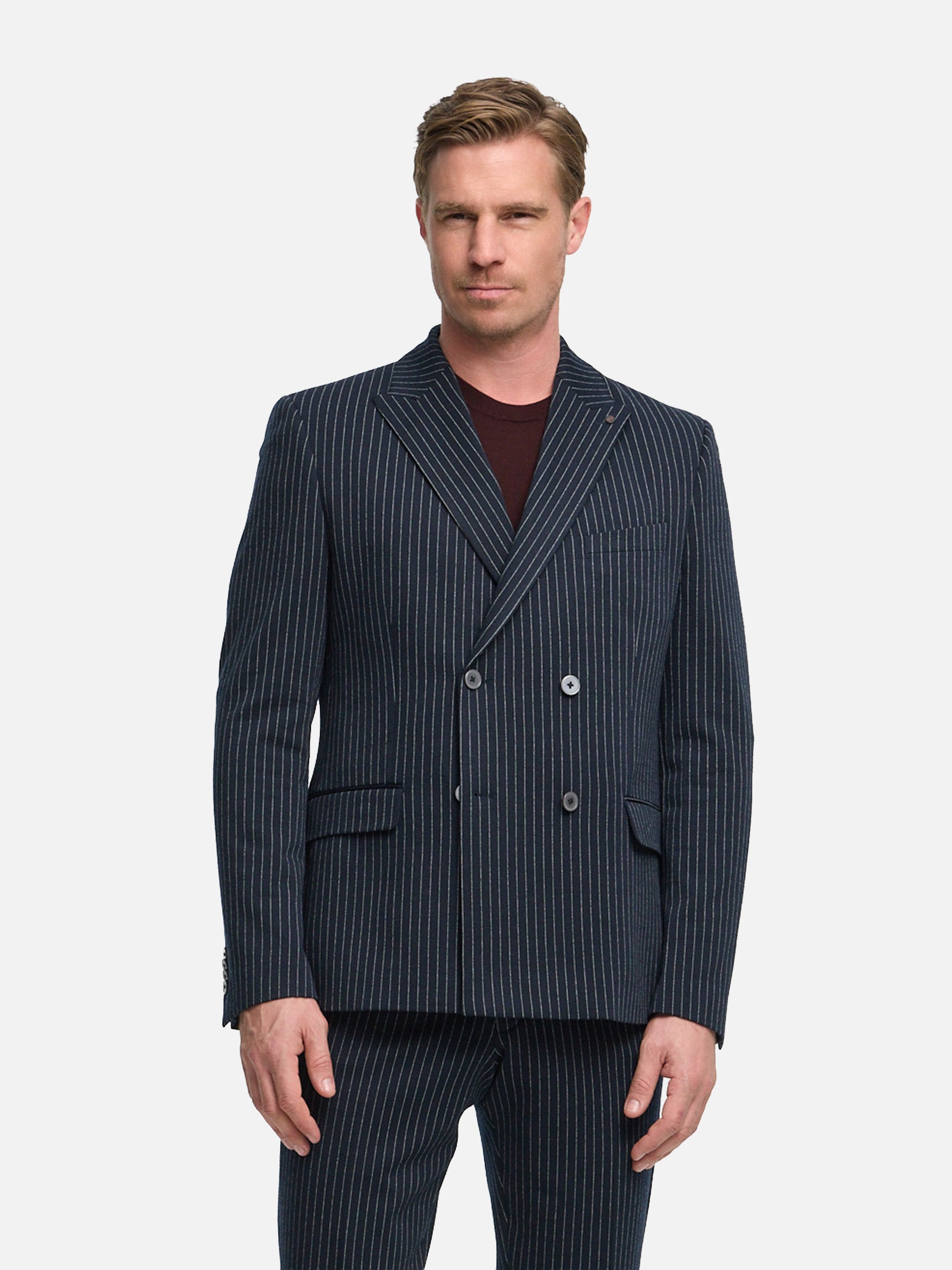 DiHugo Sakko Slim Fit | Dk. Navy