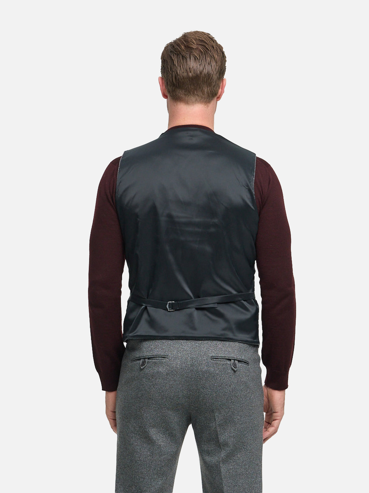 DiWesley Anzugweste Slim Fit | Dk. Grey
