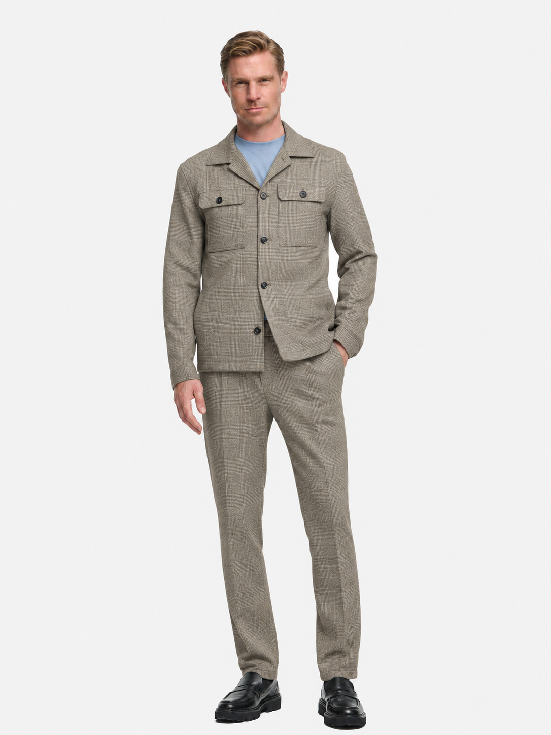 DiTheo 2 Overshirt Regular Fit | Med. Beige