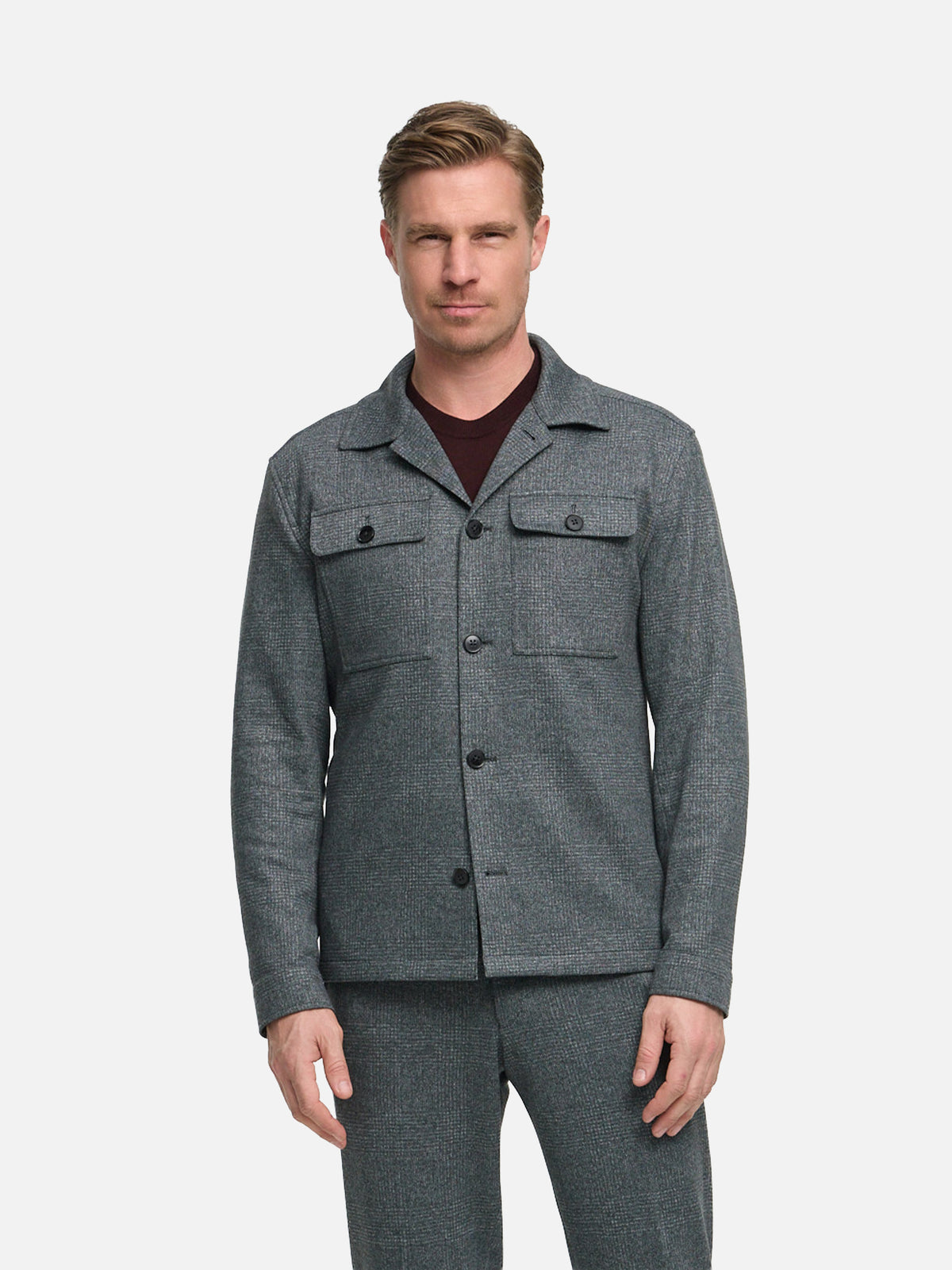 DiTheo 2 Overshirt Regular Fit | Dk. Grey