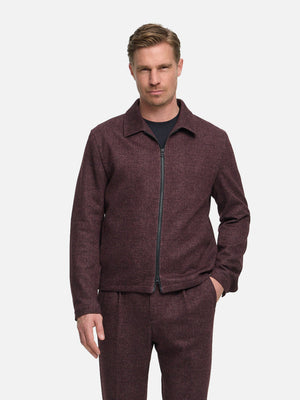 DiClaudio Overshirt Regular Fit | Dk. Red