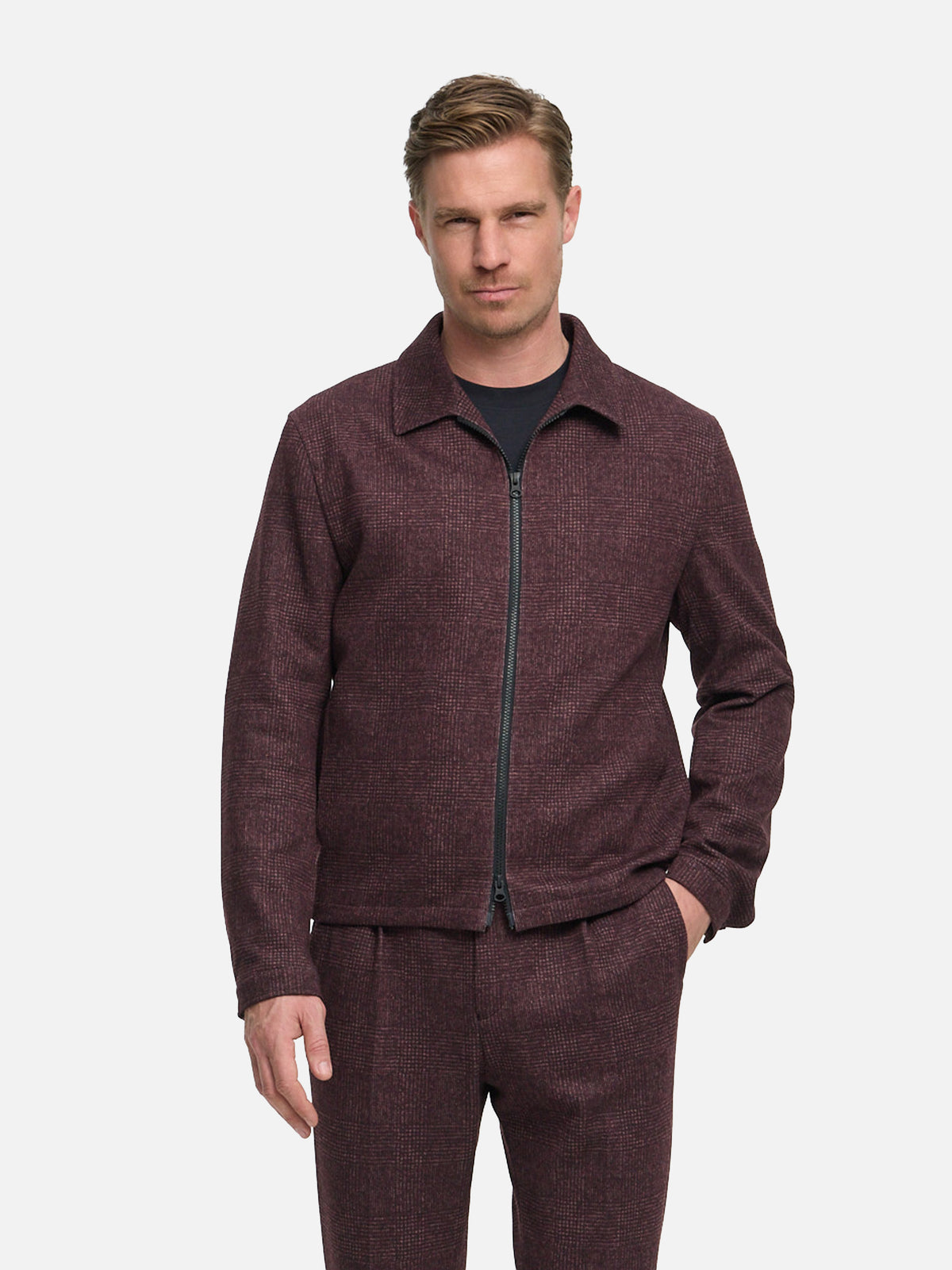 DiClaudio Overshirt Regular Fit | Dk. Red