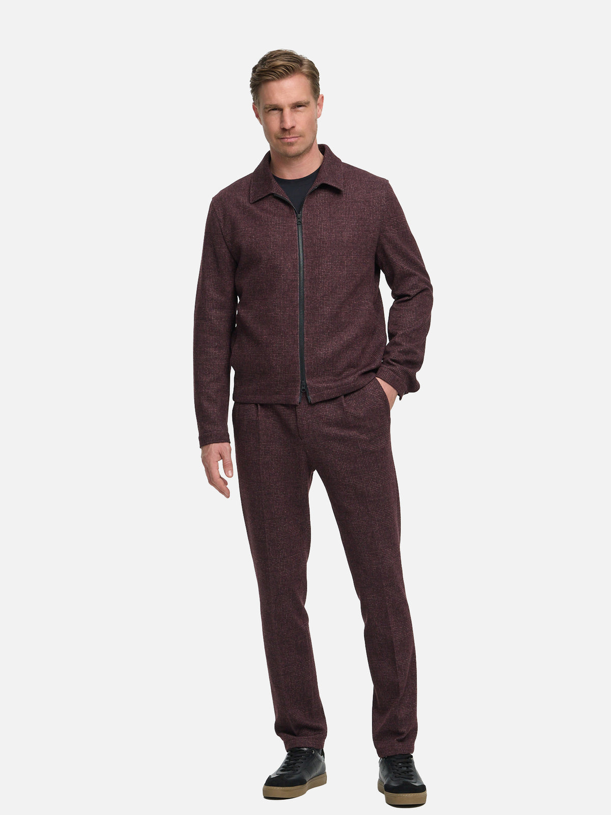 DiClaudio Overshirt Regular Fit | Dk. Red