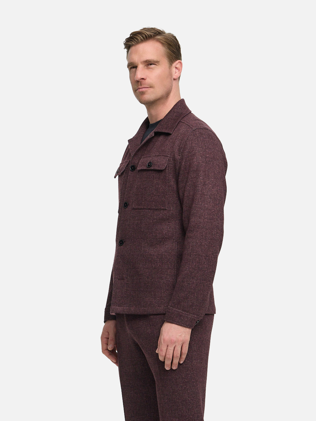 DiTheo 2 Overshirt Regular Fit | Dk. Red