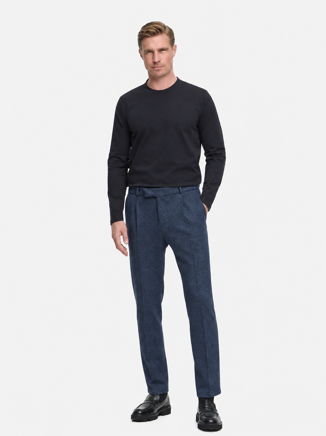 DiConnor40 SE Anzughose Modern Fit | Dk. Blue