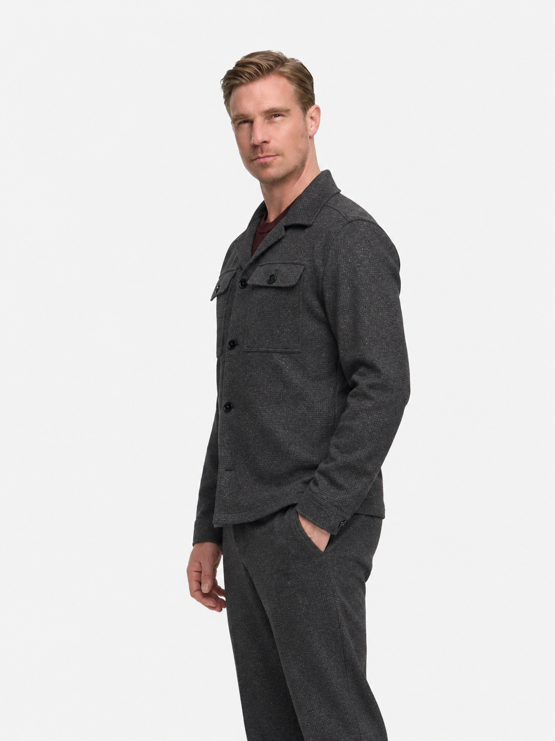 DiTheo 2 Overshirt Regular Fit | Dk. Brown