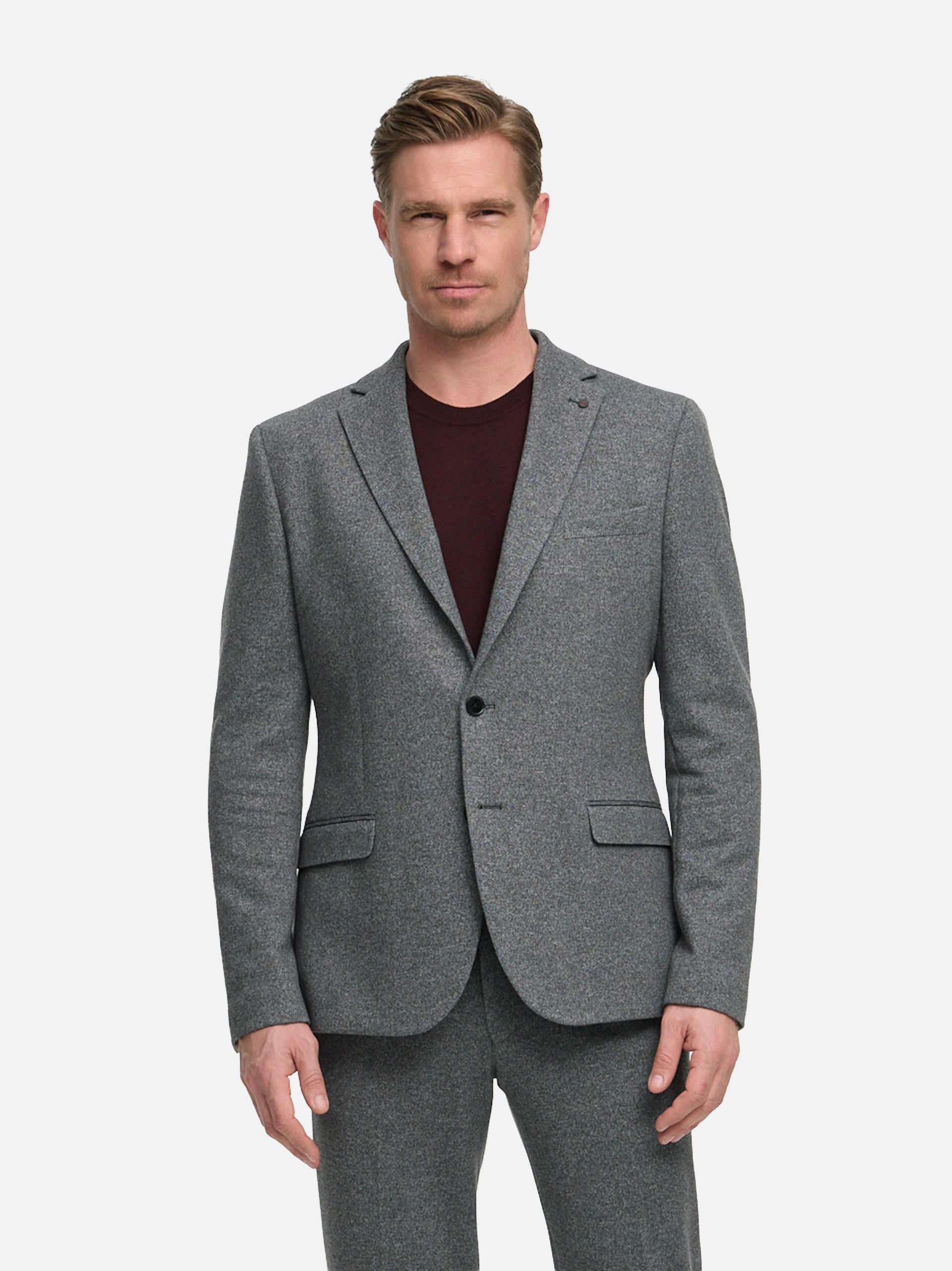 DiNick Sakko Slim Fit Dk. Grey – Bestandteil des Anzugs