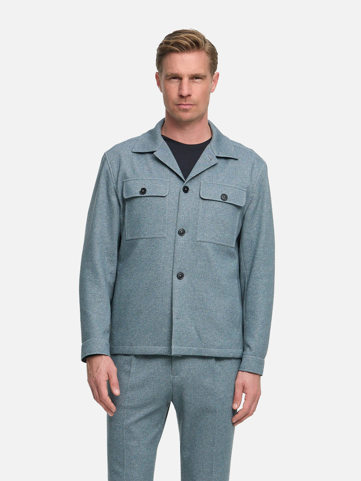 DiTheo 2 Overshirt Regular Fit | Med. Blue