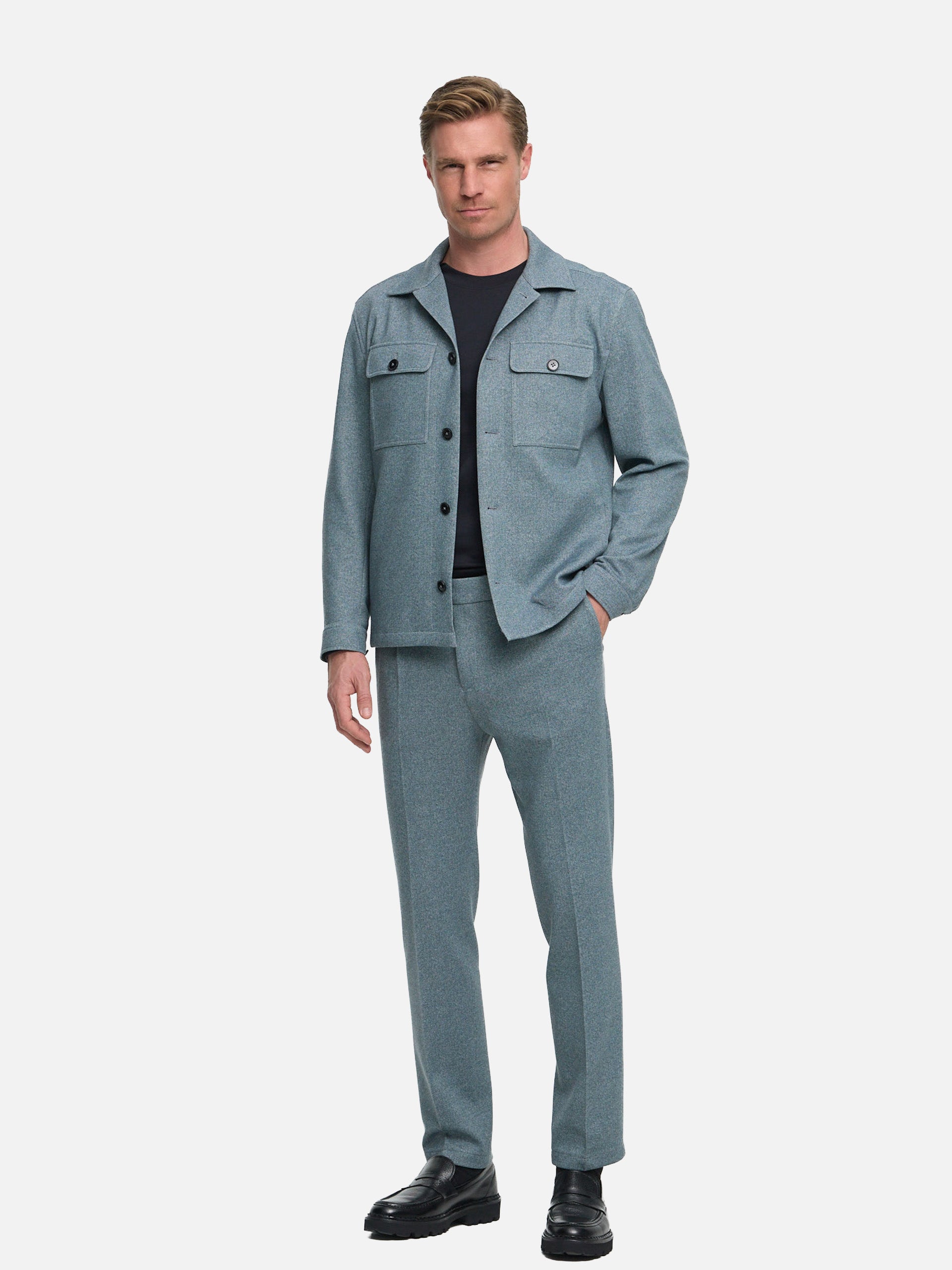 DiTheo 2 Overshirt Regular Fit | Med. Blue