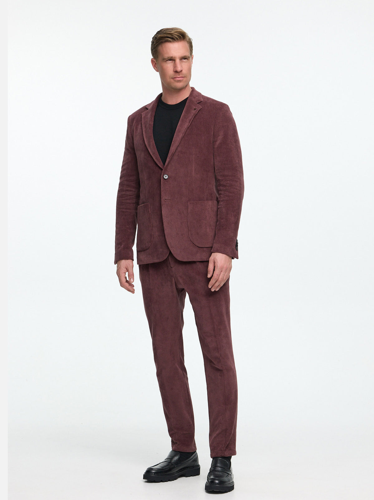 DiNove NCP Sakko Slim Fit | Dk. Red