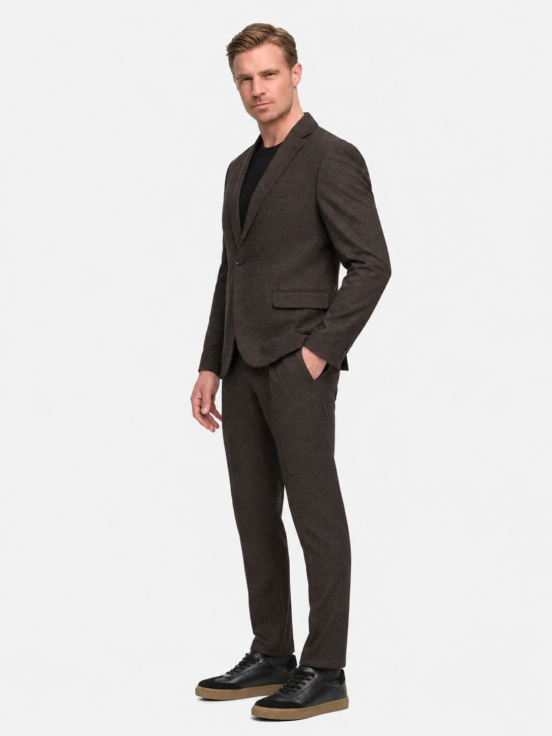 DiNick Sakko Slim Fit | Dk. Brown