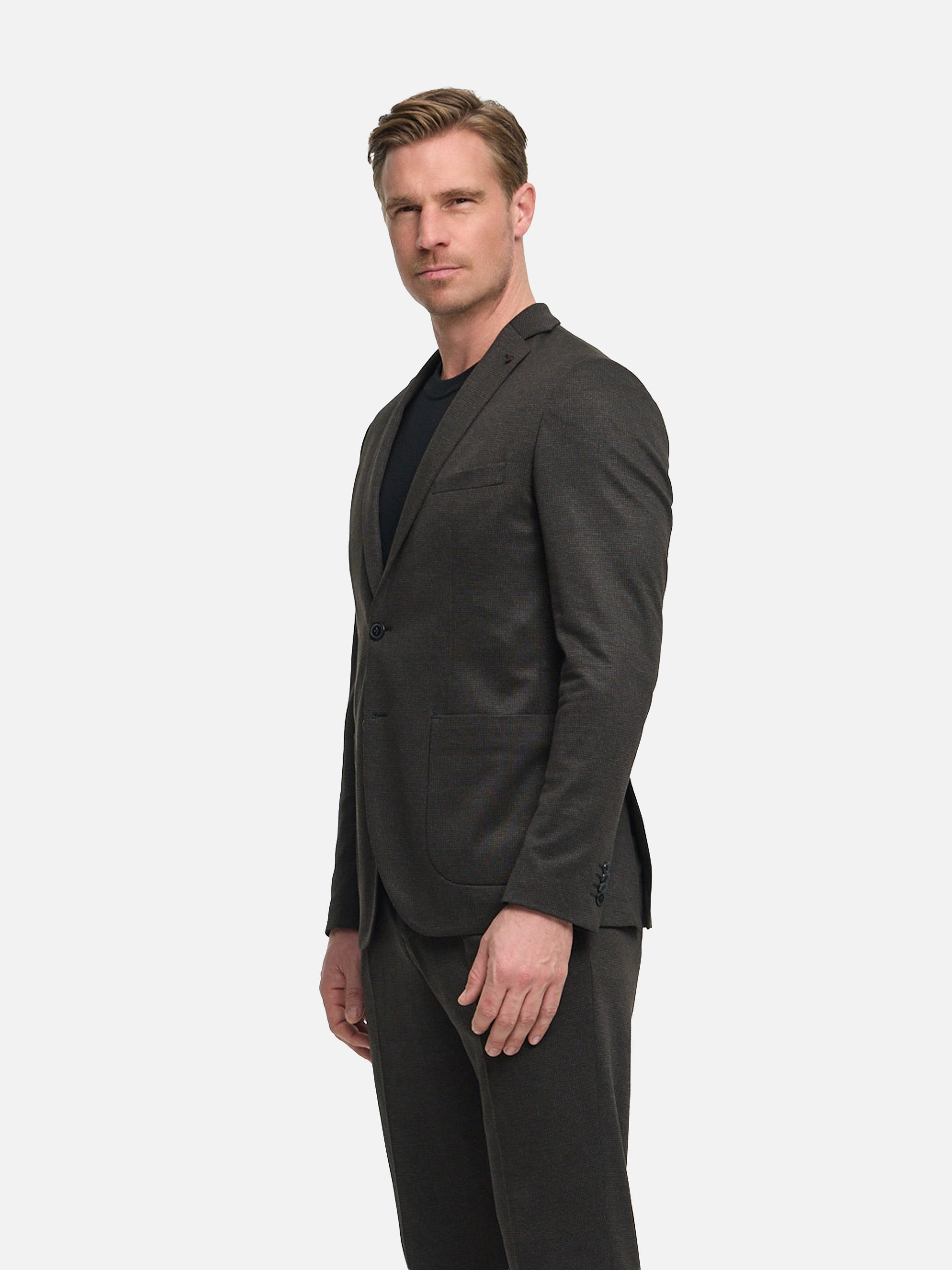 DiNove AP Sakko Slim Fit | Dk. Brown
