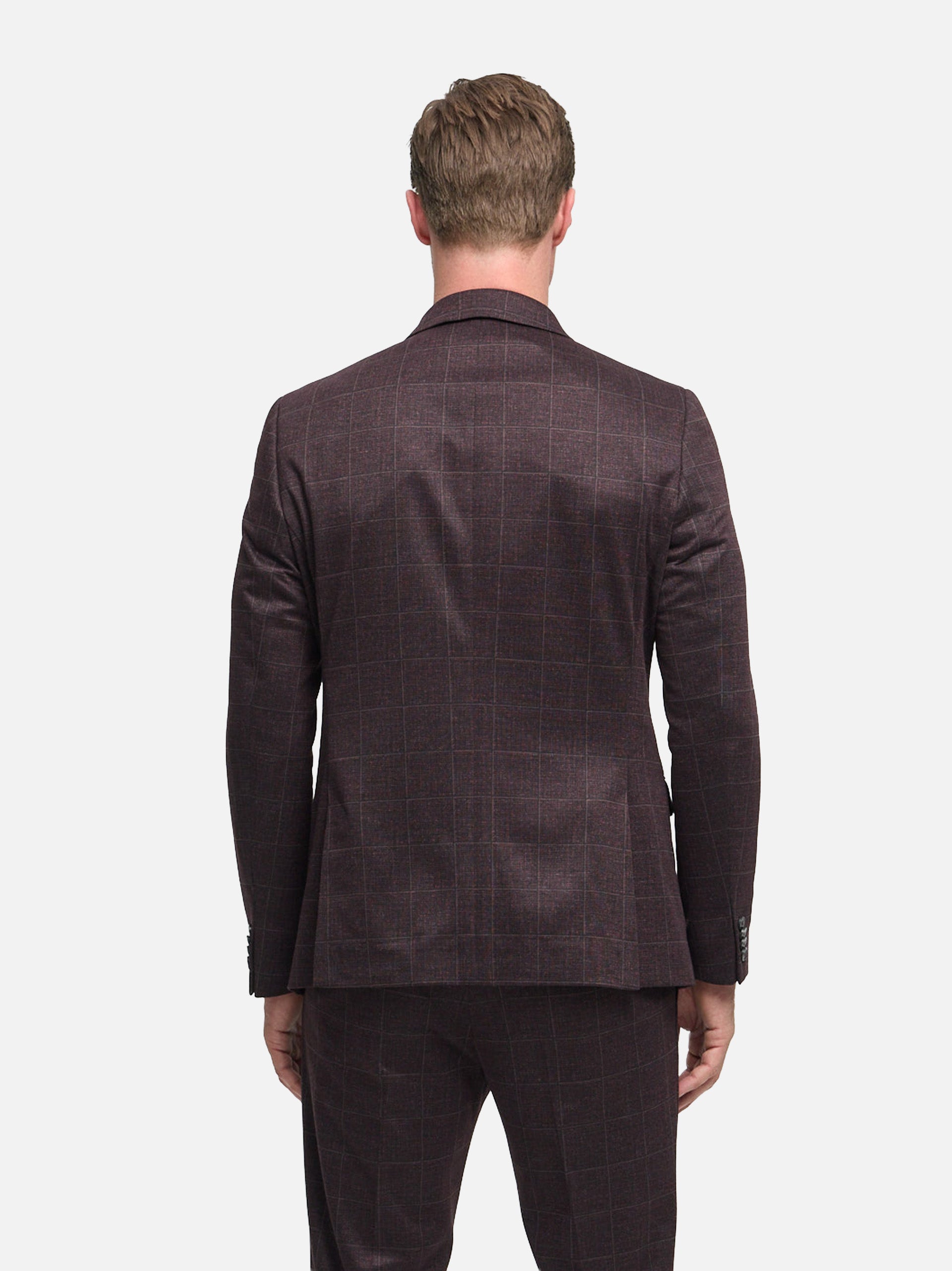 DiHugo Sakko Slim Fit | Dk. Red