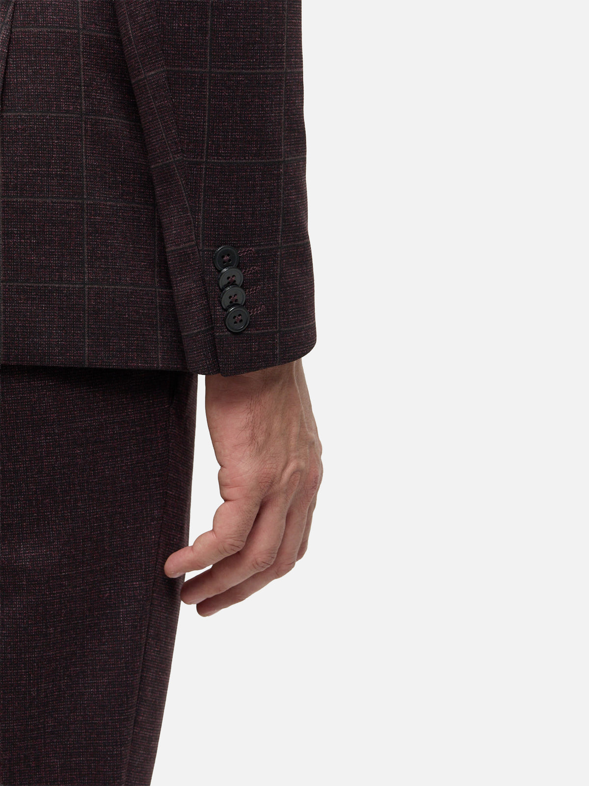 DiHugo Sakko Slim Fit | Dk. Red