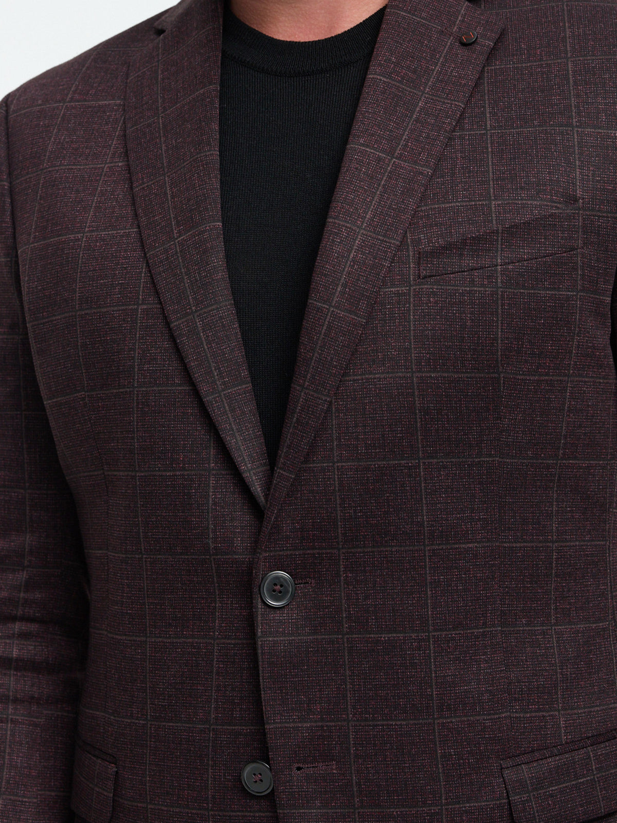 DiNick Sakko Slim Fit | Dk. Red