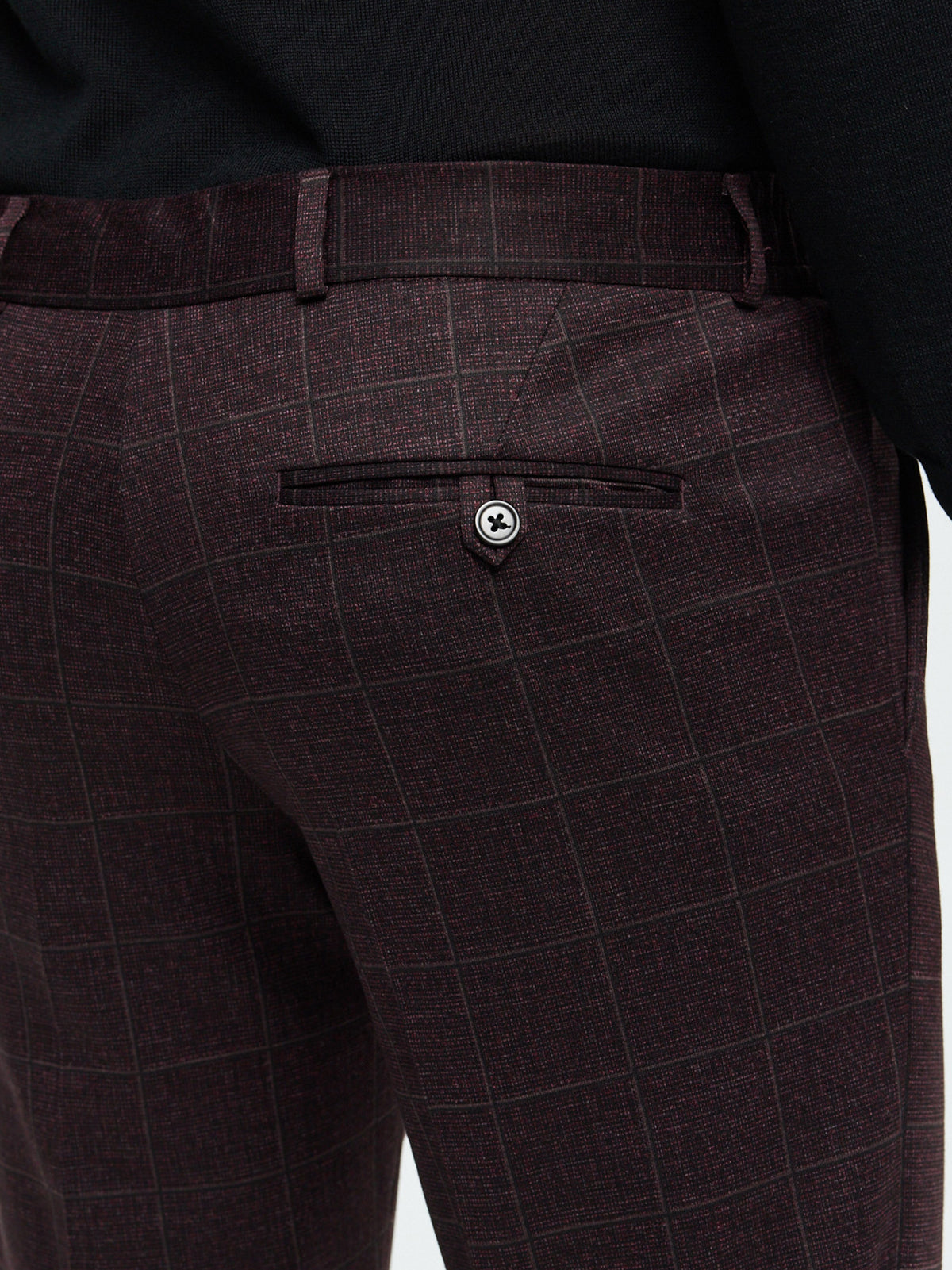 DiSpartaflex SE Anzughose Modern Fit | Dk. Red