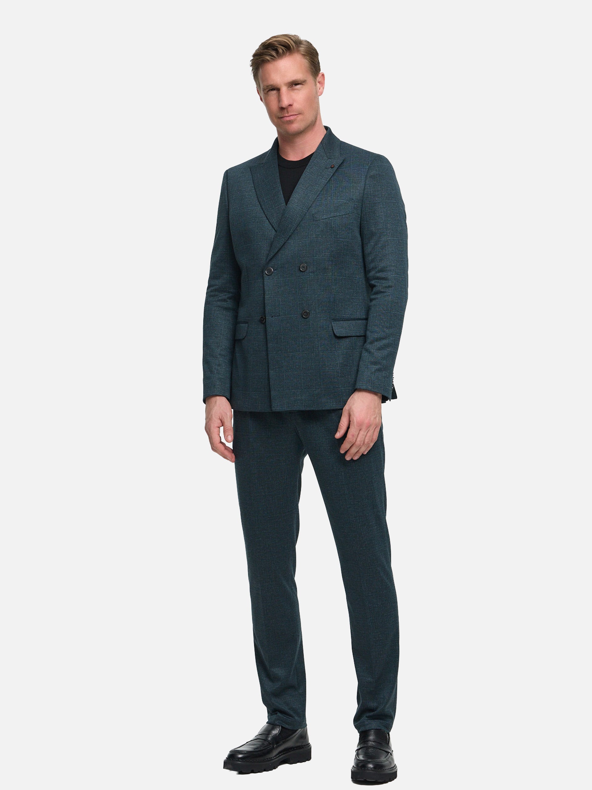 DiHugo Sakko Slim Fit | Petrol