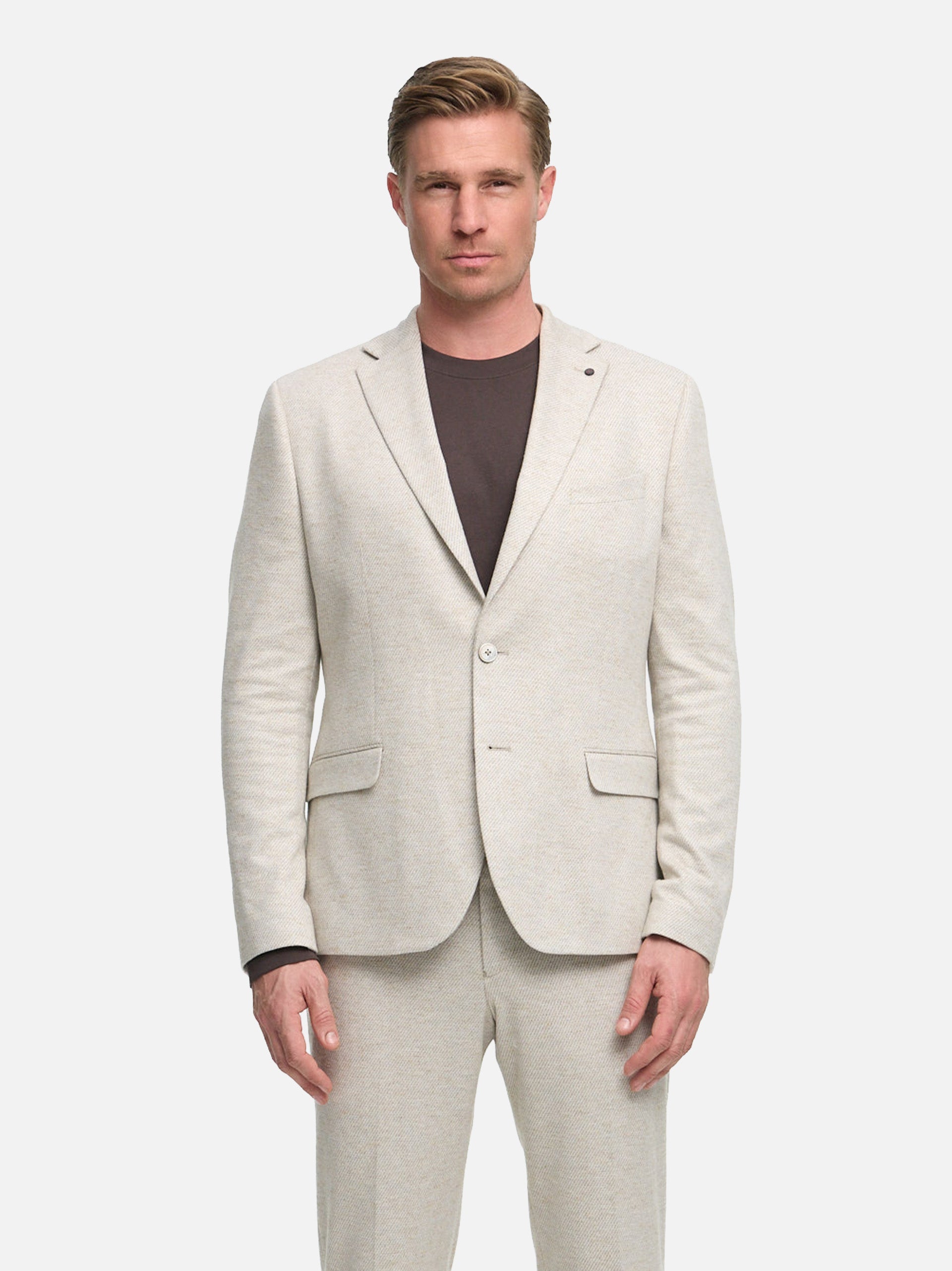 DiNick Sakko Slim Fit Lt. Beige – Bestandteil des Anzugs