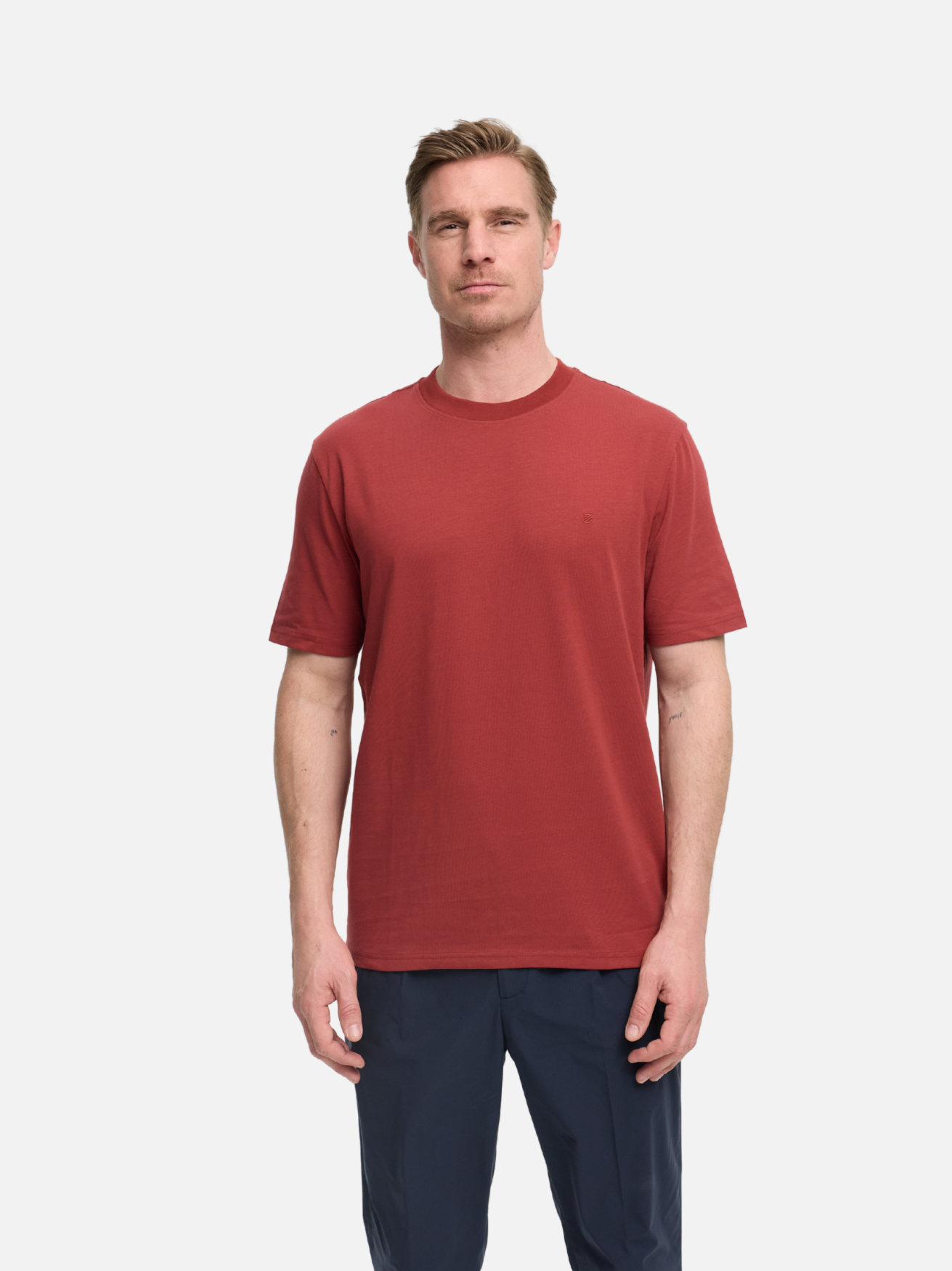 DiFlo T-Shirt Slim Fit | Dk. Red