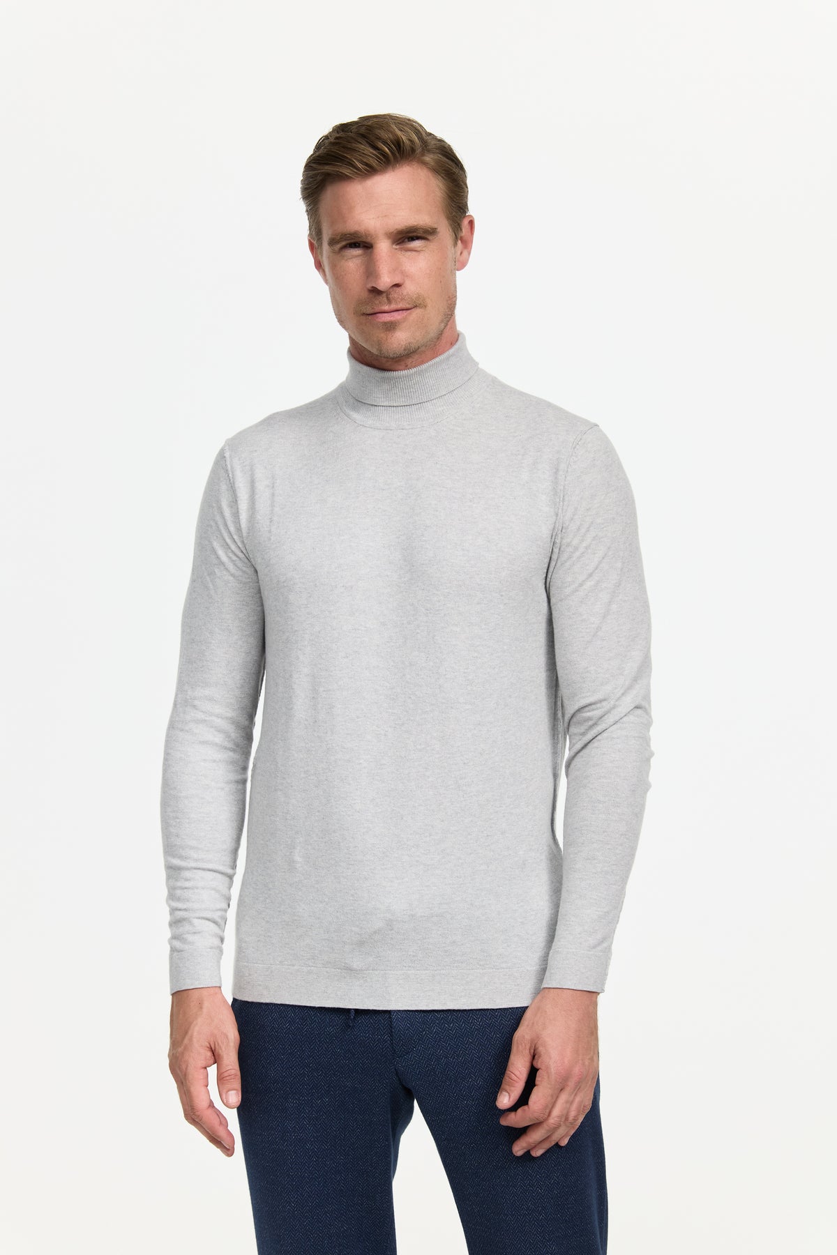 Turtleneck sweater DiRolf 402-320 Grey