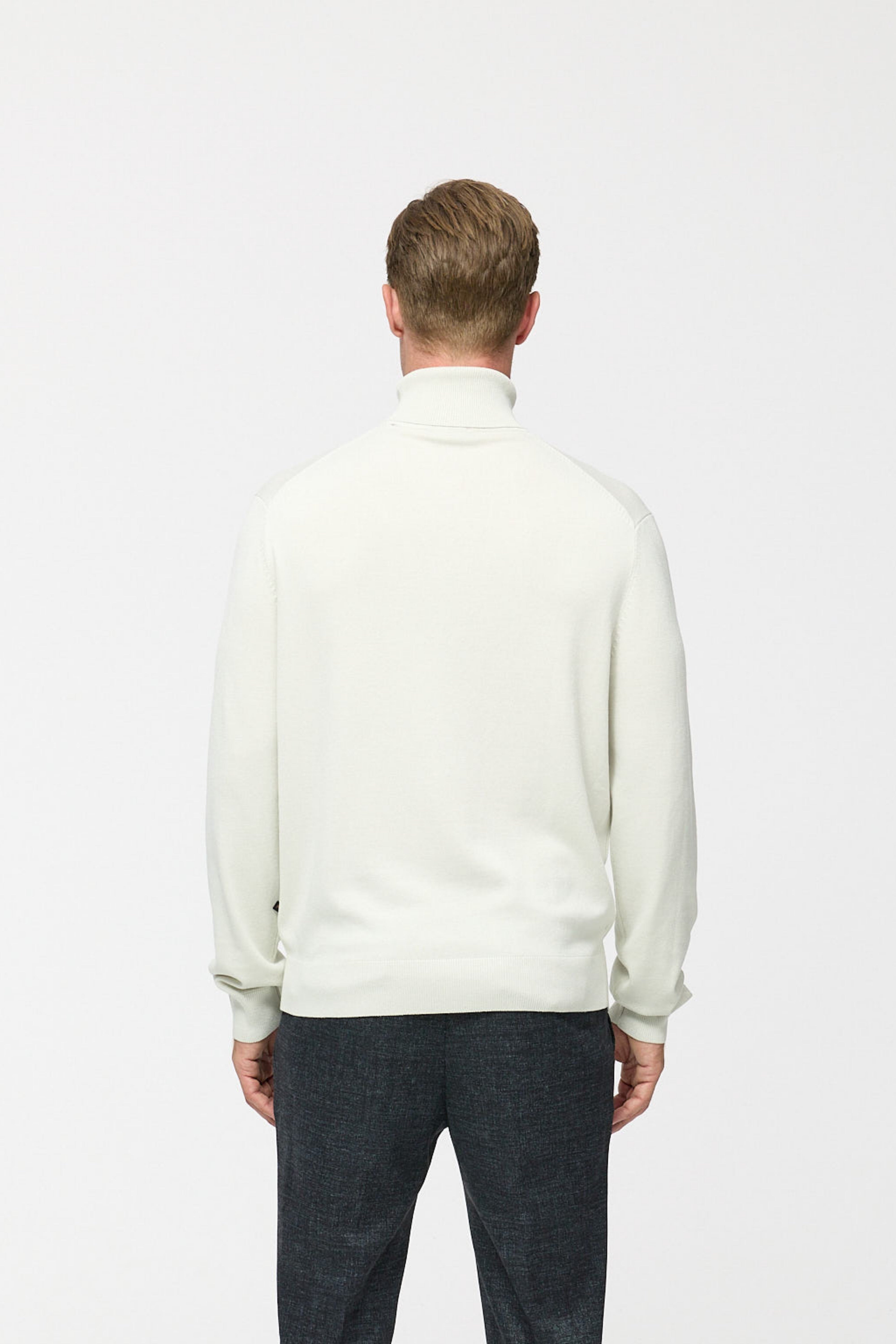 Rollkragen Pullover DiRyan 408-310 Light Grey