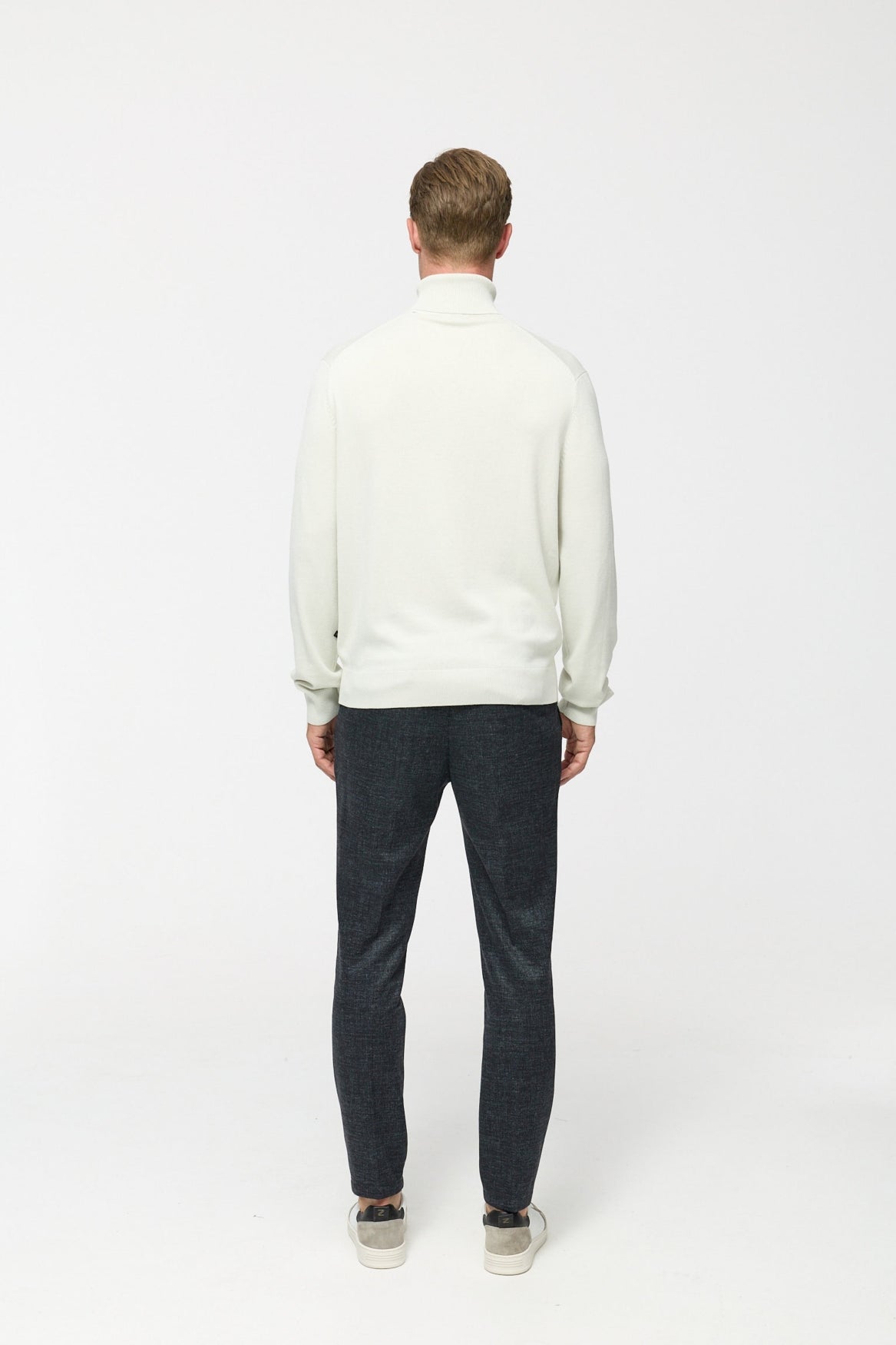 Rollkragen Pullover DiRyan 408-310 | Lt. Grey