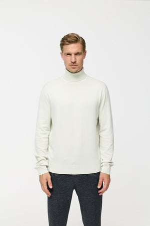Rollkragen Pullover DiRyan 408-310 Light Grey