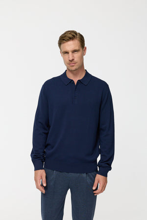 Knitwear Shirt DiGin 408-680 Navy