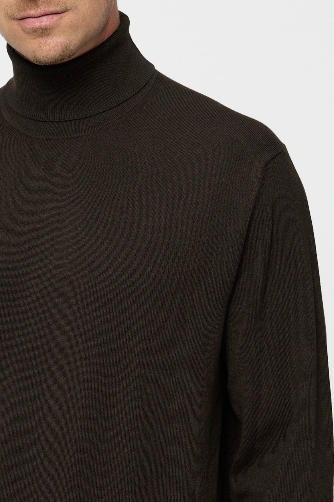 Rollkragen Pullover DiRyan 408-880 | Dk. Brown