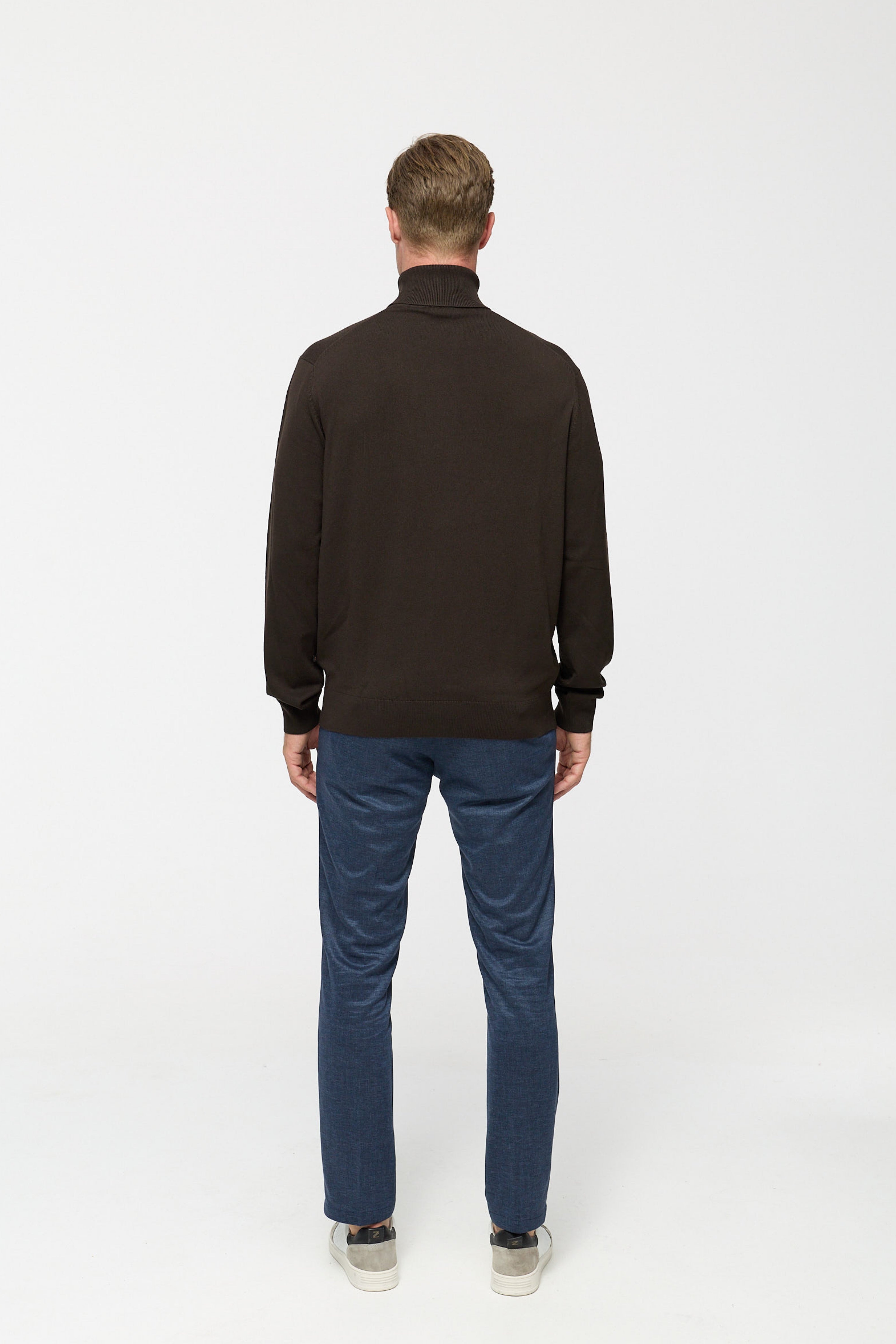 Rollkragen Pullover DiRyan 408-880 Dark Brown