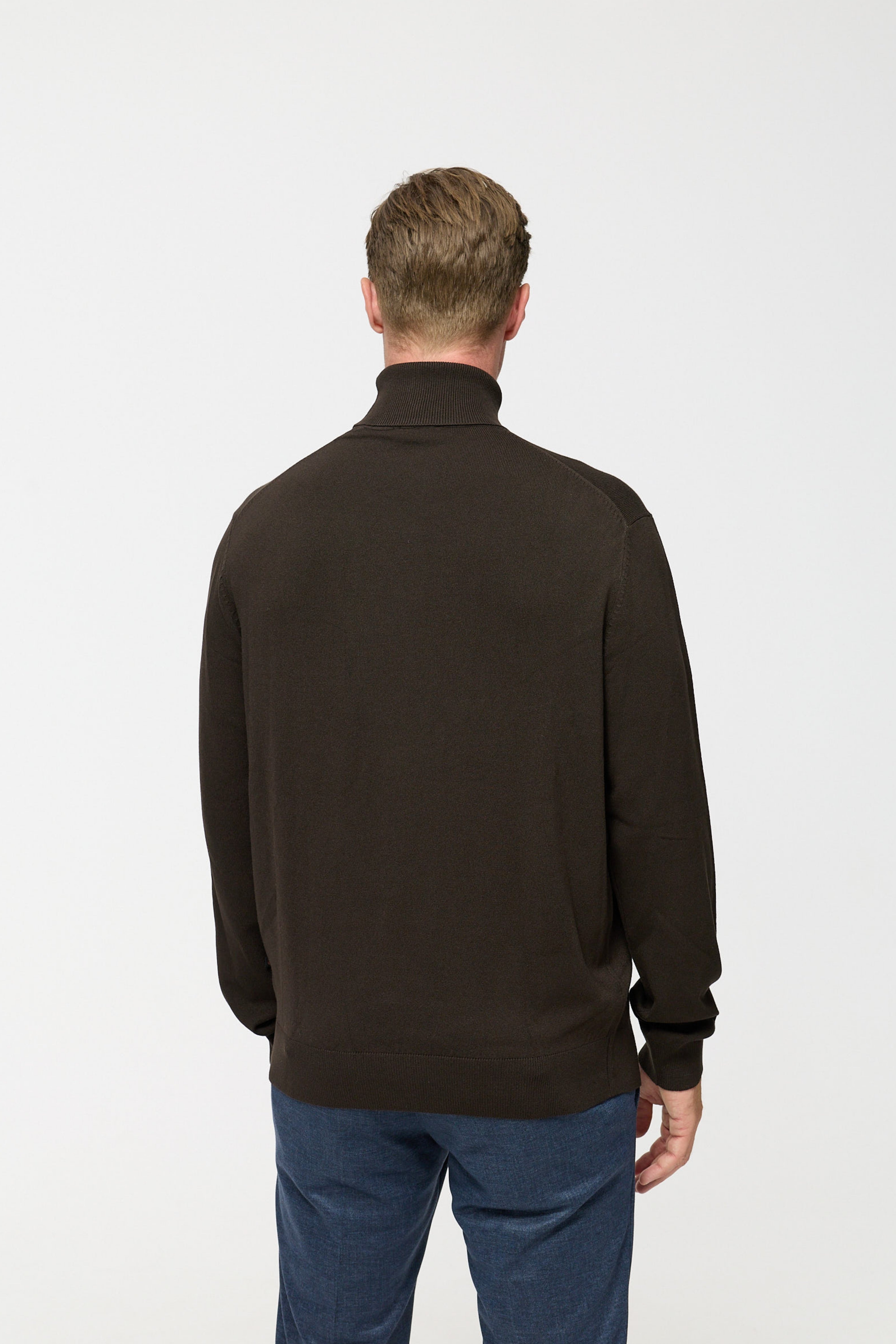 Rollkragen Pullover DiRyan 408-880 Dark Brown