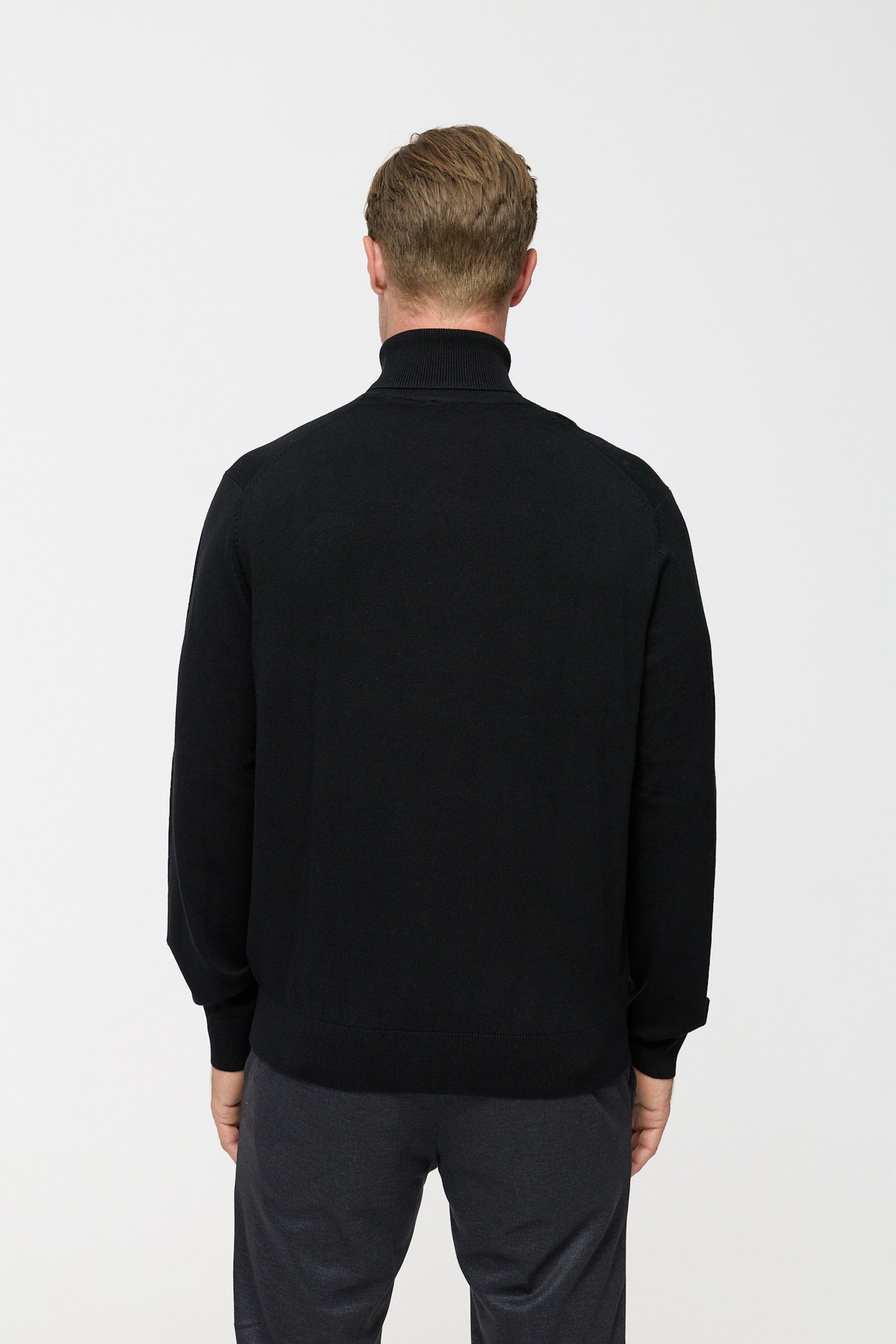 Rollkragen Pullover DiRyan 408-900 Black