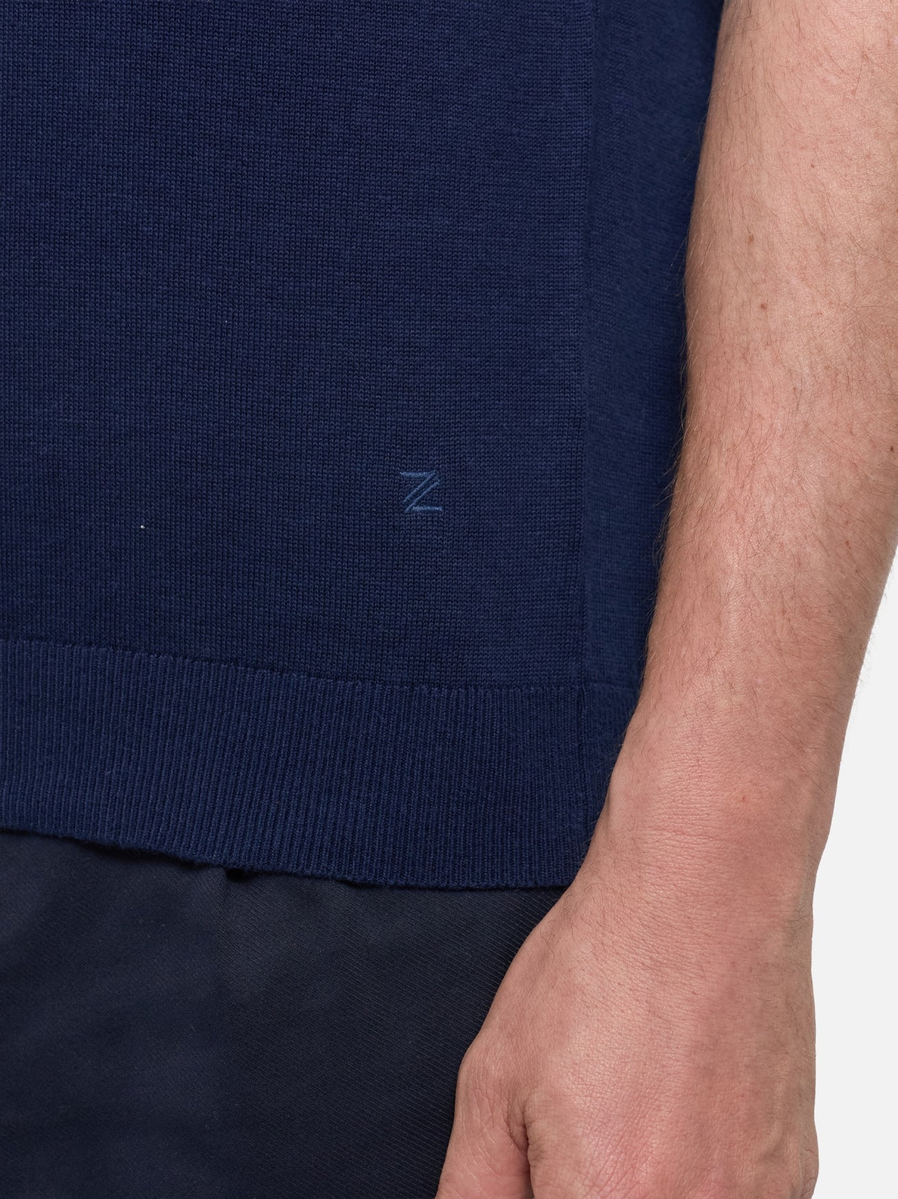 Herren Polo Shirt DiMino in Navy, Lifestyle