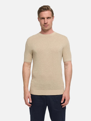 DiVanni T-Shirt Slim Fit | Med. Beige