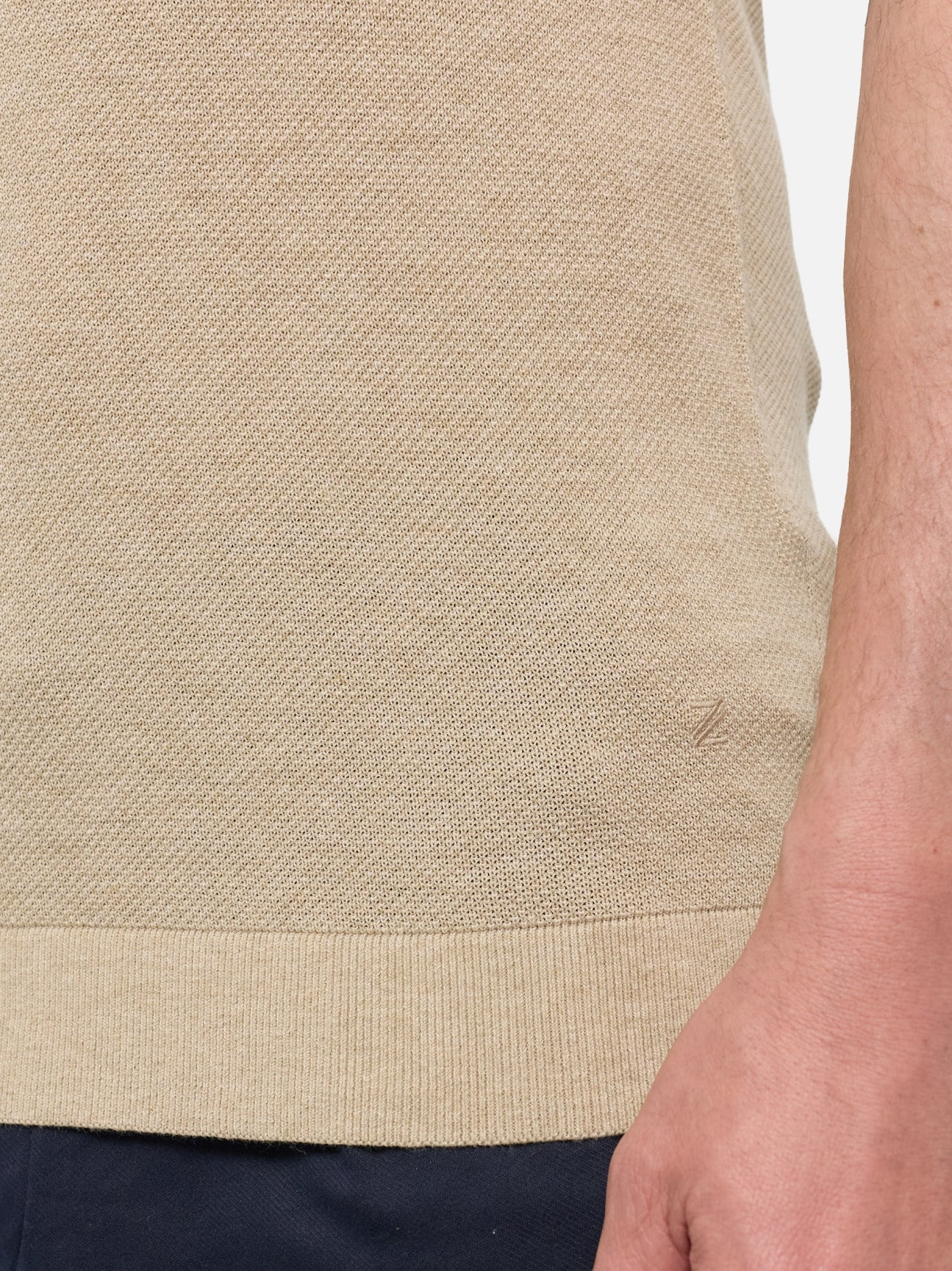 DiVanni T-Shirt Slim Fit | Med. Beige