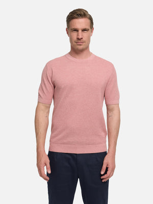 Herren T-Shirt DiVanni in Lt. Rose, Vorderansicht
