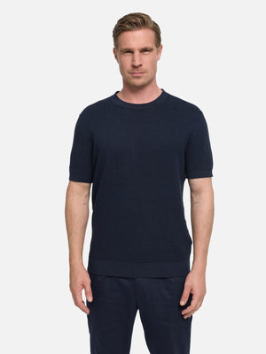 Herren T-Shirt DiVanni in Dk. Navy, Vorderansicht