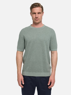 Herren T-Shirt DiVanni in Olive, Vorderansicht