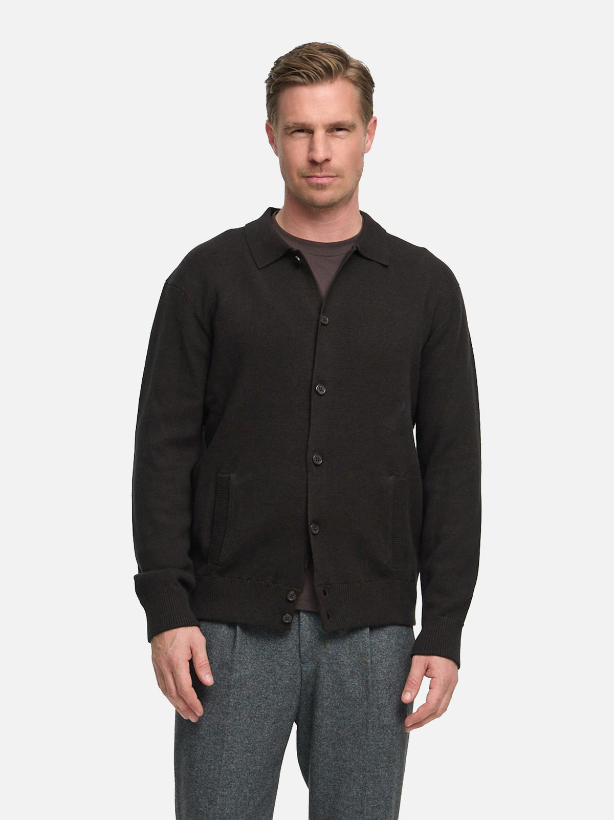 DiTate Pullover Regular Fit | Dk. Brown
