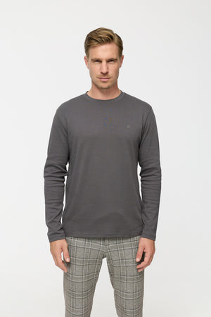 T-Shirt DiOwen 213-390 Dark Grey