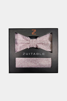 DiBowieBox - Box with bow tie and handkerchief 251920-520 Pink 