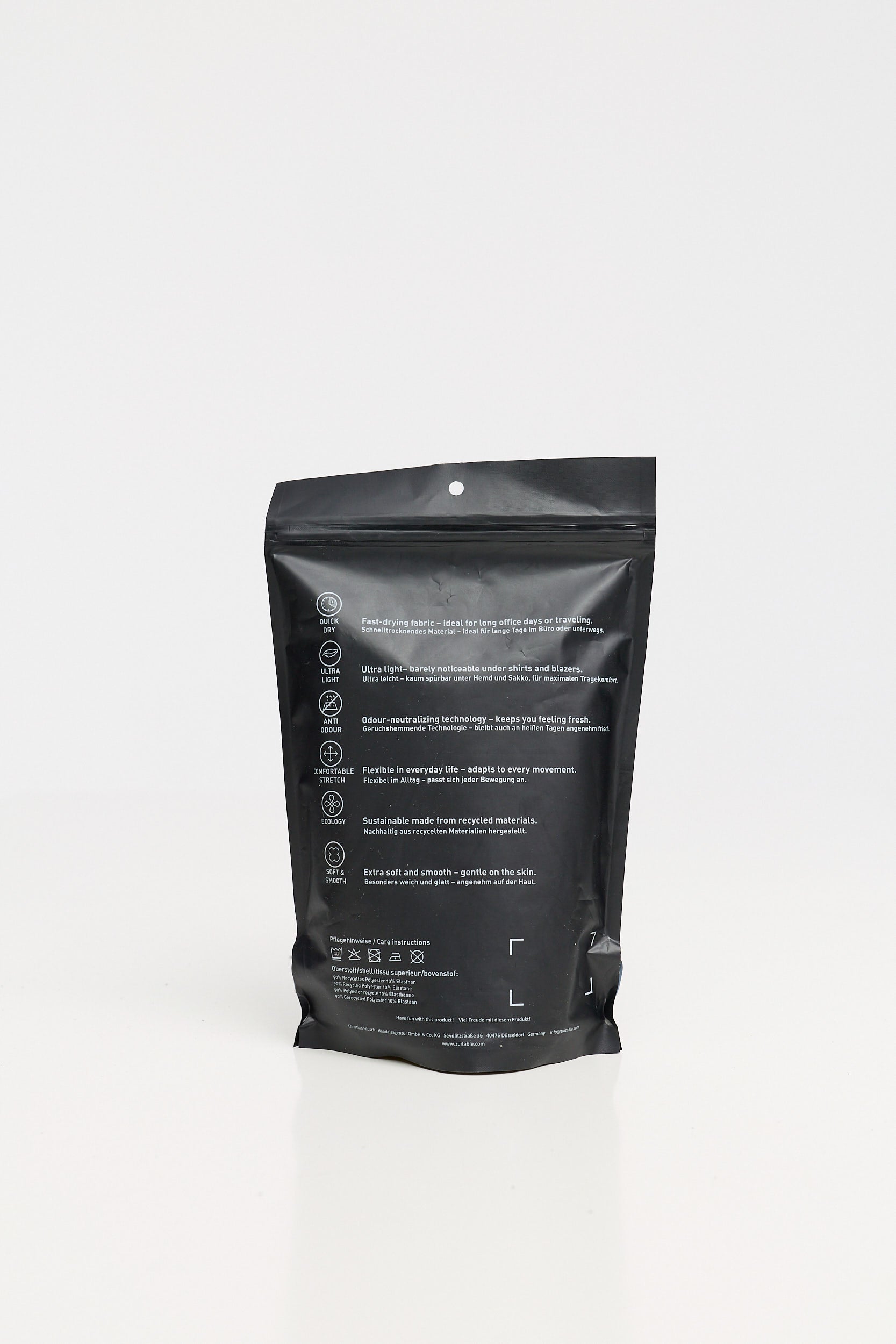 V-Neck T-Shirt AIRZHIRT DiFano 223-100 weiß