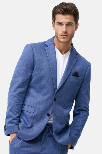 DiNick Sakko Slim Fit | Jeansblue