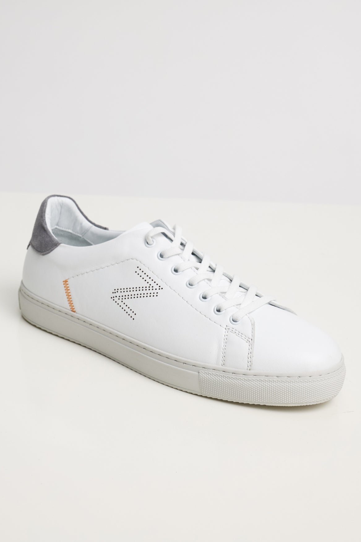 Leder Sneaker DiClass 806-360 | Dk. Grey